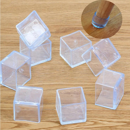 Transparent Furniture Leg Protectors