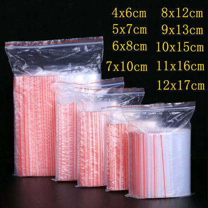 200ml Reusable Plastic Food Storage Bags – Square, Foldable, Eco-Friendly