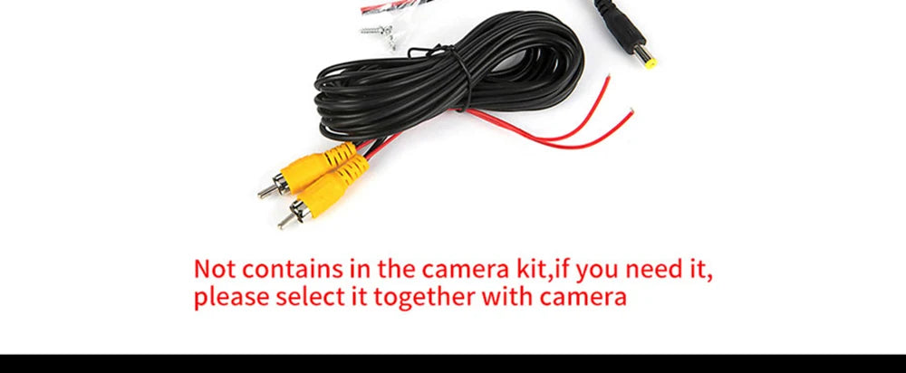 Car Rear View Backup Camera with Guiding Line – Waterproof IP67, 648×480 Resolution