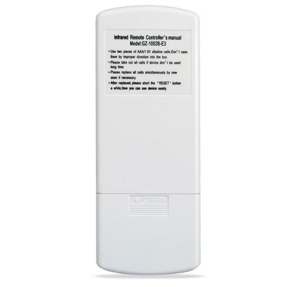 Universal Air Conditioner Remote Control – 433MHz, Compatible with GZ-1002 Series Models