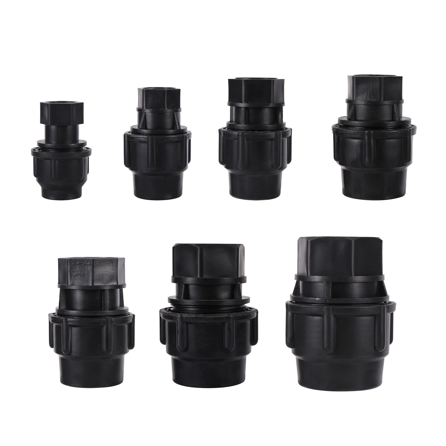 Agriculture Venturi Fertilizer Injector kit with 1/2 Inch to 3/4 Inch Thread Greenhouse Irrigation Fitting Ozone Injector 1 Set