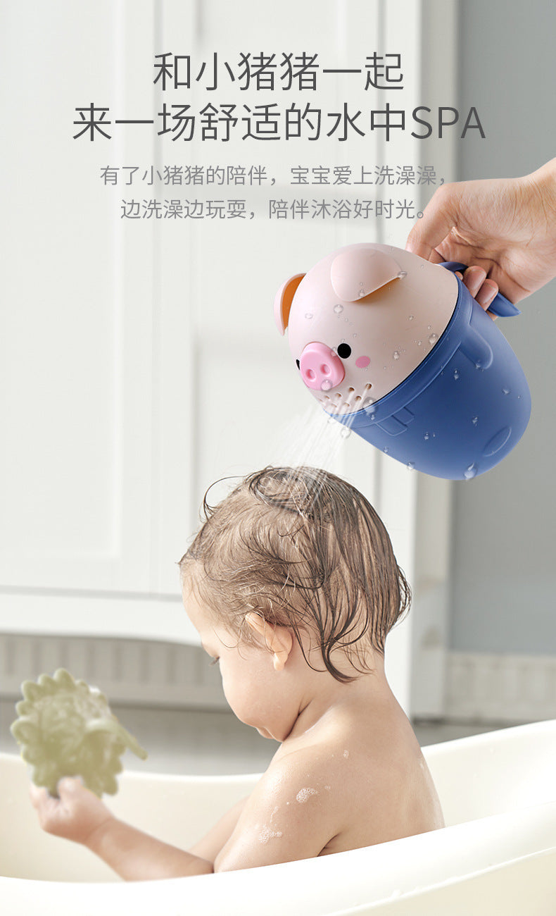 Multifunction Baby Shampoo Cup – Rinse and Toothbrush Cup for 3 Months to 5 Years