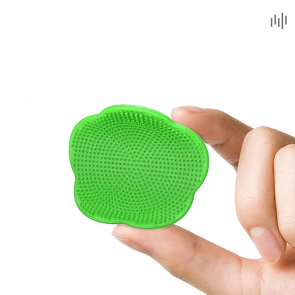 Silicone Baby Bath and Shampoo Brush – Floral Design, Safe for 1-3 Years