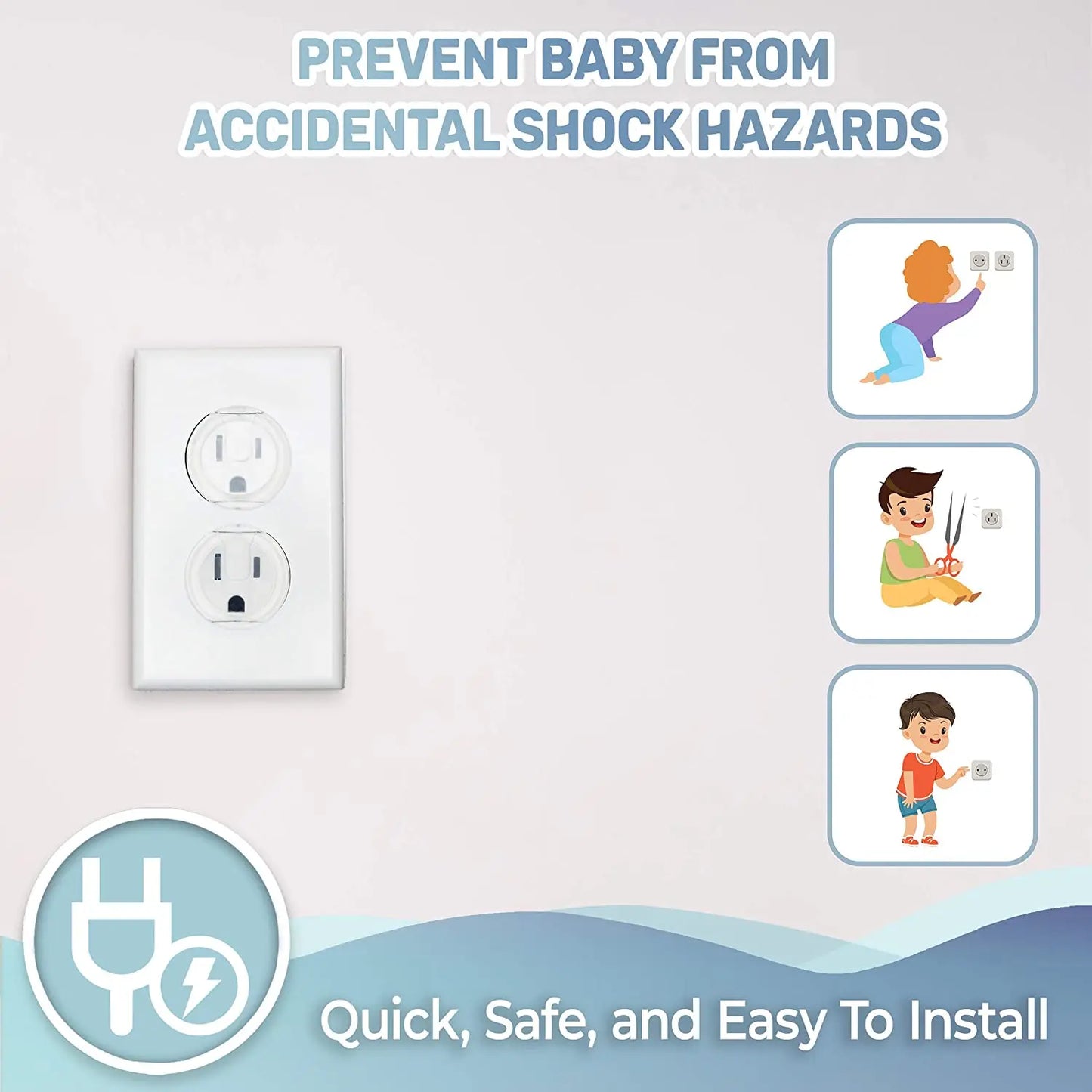 Unisex Electrical Safety Plastic Cover – Protective Electrical Accessory