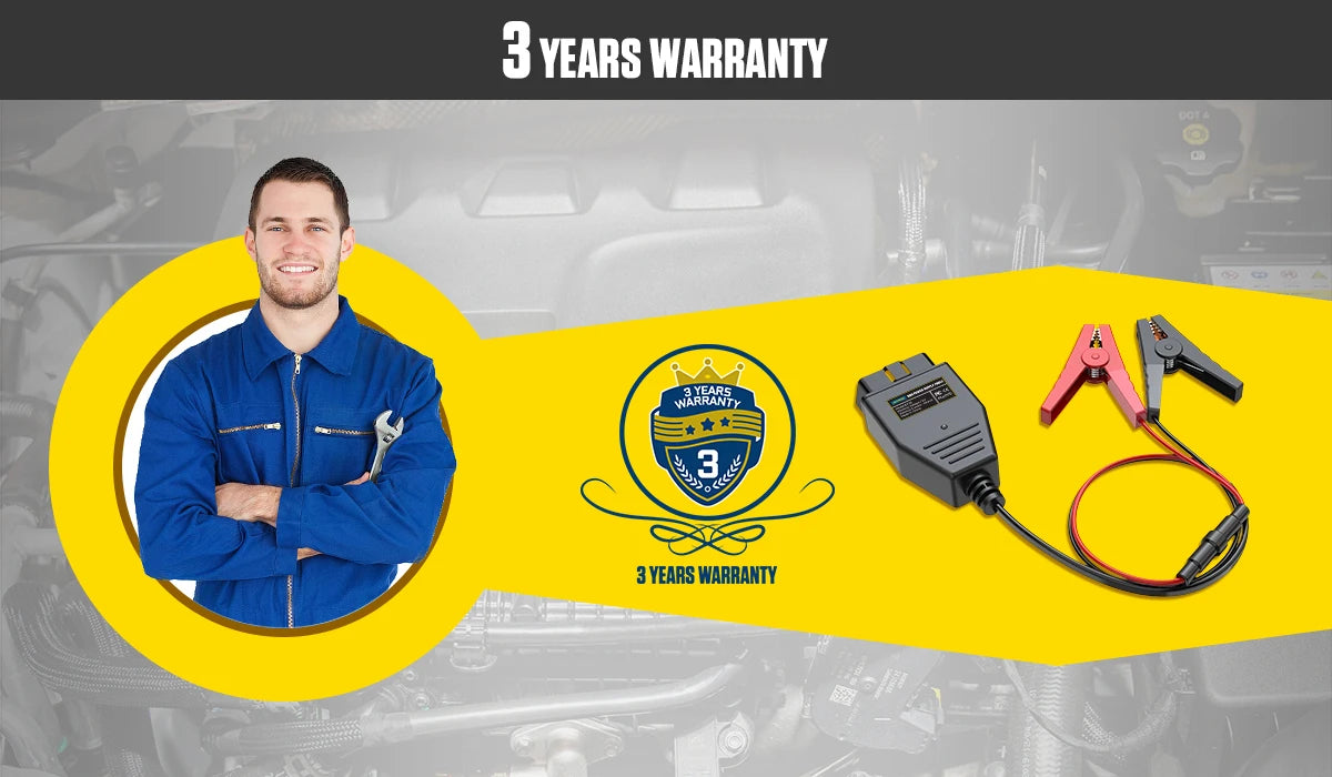 AUTOOL BT30 Car OBD2 ECU Memory Saver – Battery and Data Protection Tool