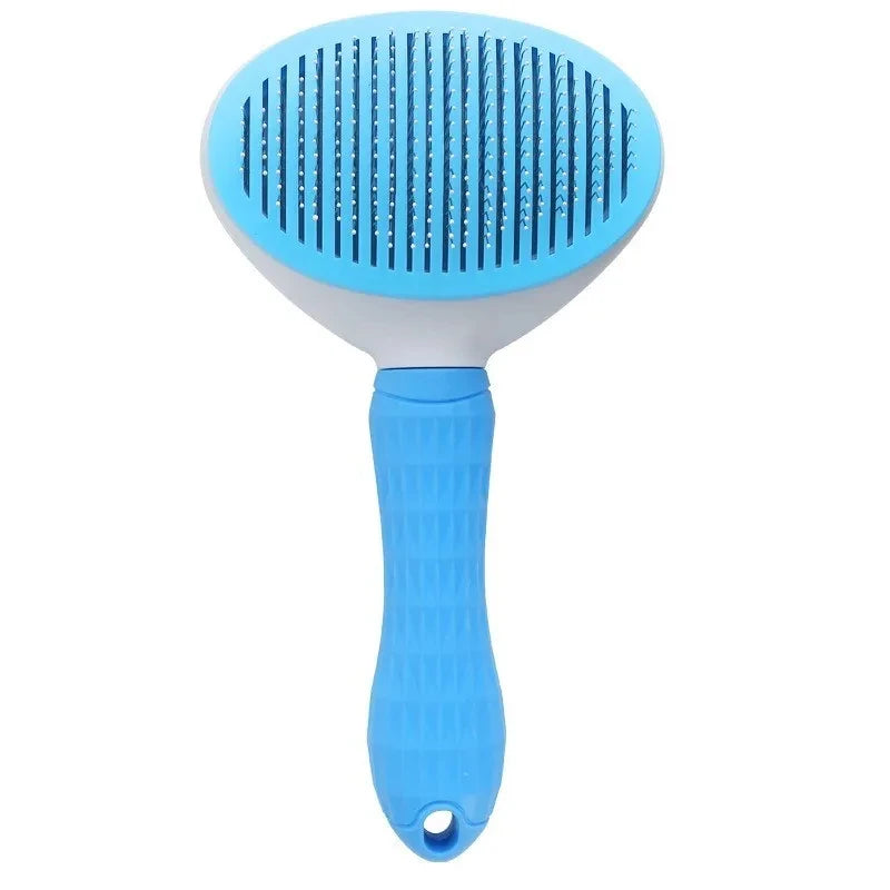 Pet Hair Removal Brush – Slicker Grooming Brush with Stainless Steel Pins for Dogs and Cats