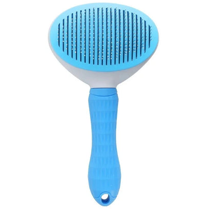 Pet Hair Removal Brush – Slicker Grooming Brush with Stainless Steel Pins for Dogs and Cats