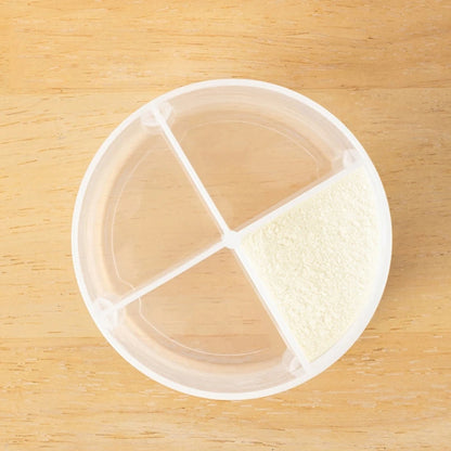 Baby Milk Powder Storage Box – 4-Grid Portable Milk Powder Dispenser – BPA-Free PP Plastic