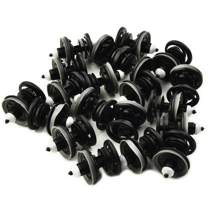 Door Panel Clips Nylon Fastener Push Type – 20 pcs