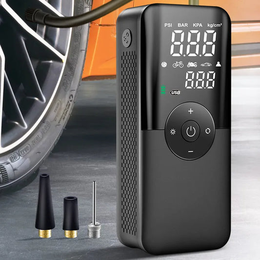 Rechargeable Air Pump - Digital Tire Inflator