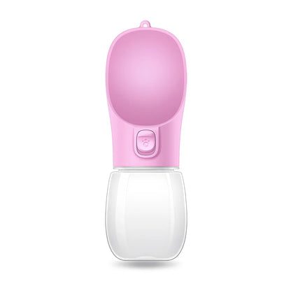 Portable Dog Water Bottle – Eco-Friendly PC Plastic Pet Water Dispenser with Lanyard – 300ml, 350ml, 550ml