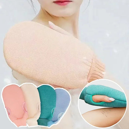 Exfoliating Bath Gloves – Polyester Body Scrub Gloves for Skin Care – 23 × 12.5 cm