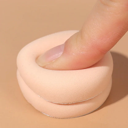 Mini Finger Makeup Sponge Puff – Natural Teardrop Cosmetic Puff – 5 or 10 PCS Set