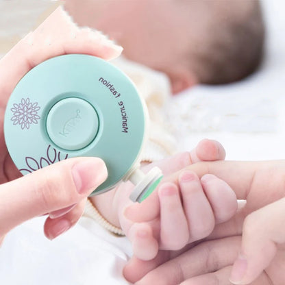 Electric Nail Polisher – Portable Clipper & Trimmer for Babies and Kids