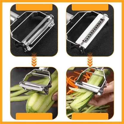 Multifunctional Stainless Steel Kitchen Peeler