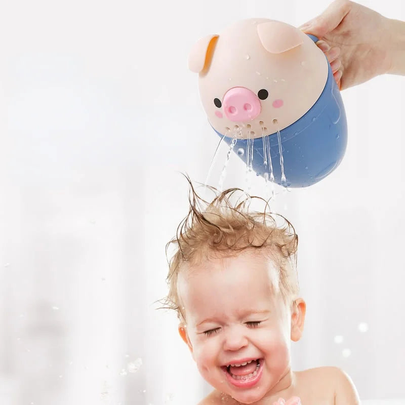 Multifunction Baby Shampoo Cup – Rinse and Toothbrush Cup for 3 Months to 5 Years