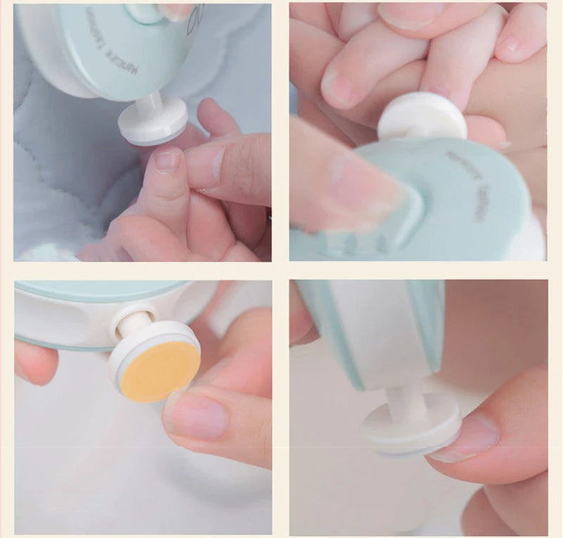 Electric Nail Polisher – Portable Clipper & Trimmer for Babies and Kids