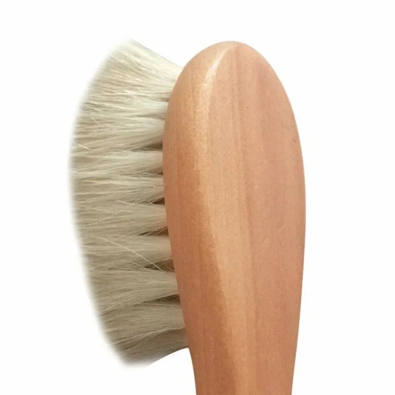 Soft Wool and Nylon Baby Comb – Gentle Hair Brush for Babies and Kids