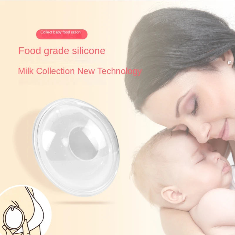 Portable Breast Milk Collector – Silicone Breast Pump Accessory – Maternity to 24 Months