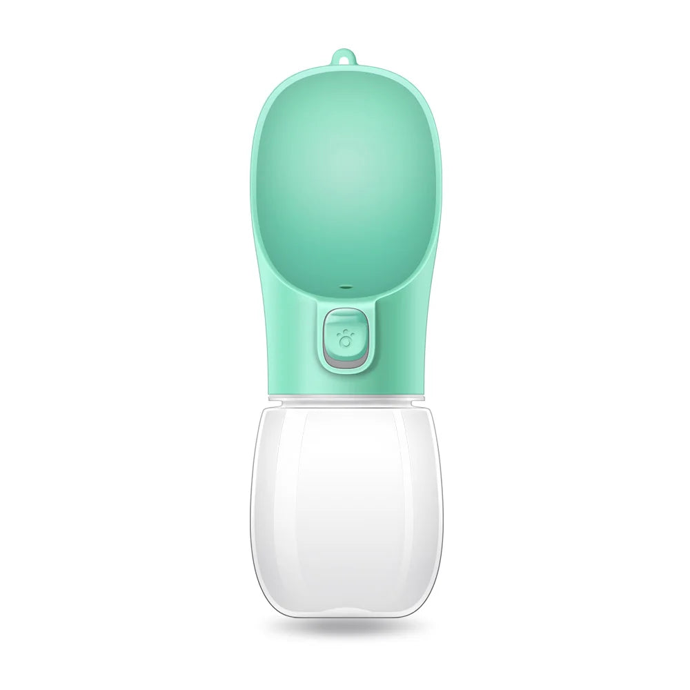 Portable Dog Water Bottle – Eco-Friendly PC Plastic Pet Water Dispenser with Lanyard – 300ml, 350ml, 550ml