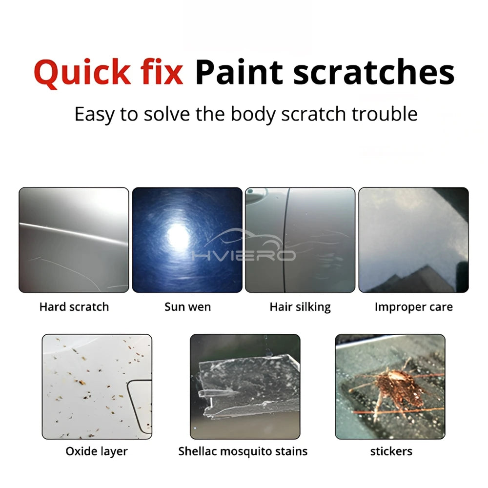 Car Paint Scratch Repair Paste – 15g Polishing Compound with Brush