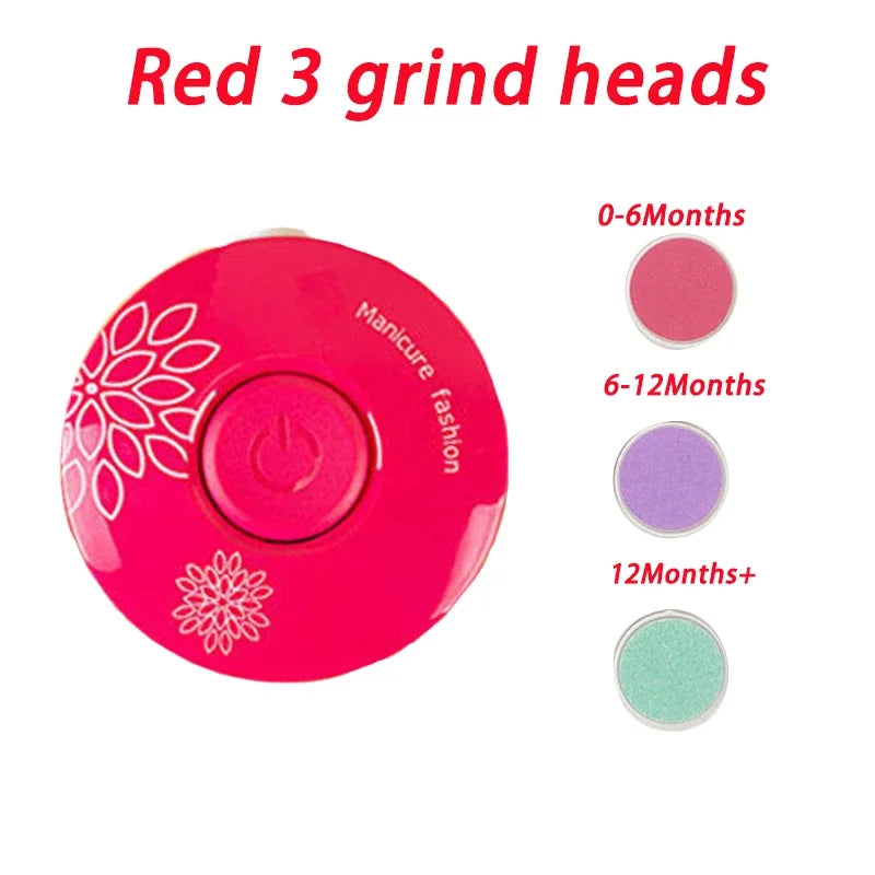 Electric Nail Polisher – Portable Clipper & Trimmer for Babies and Kids