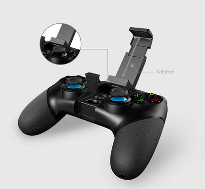 Virtual Reality Headset with Wireless Bluetooth Controller – 3D VR Glasses for Smartphones (4.7–6.1")