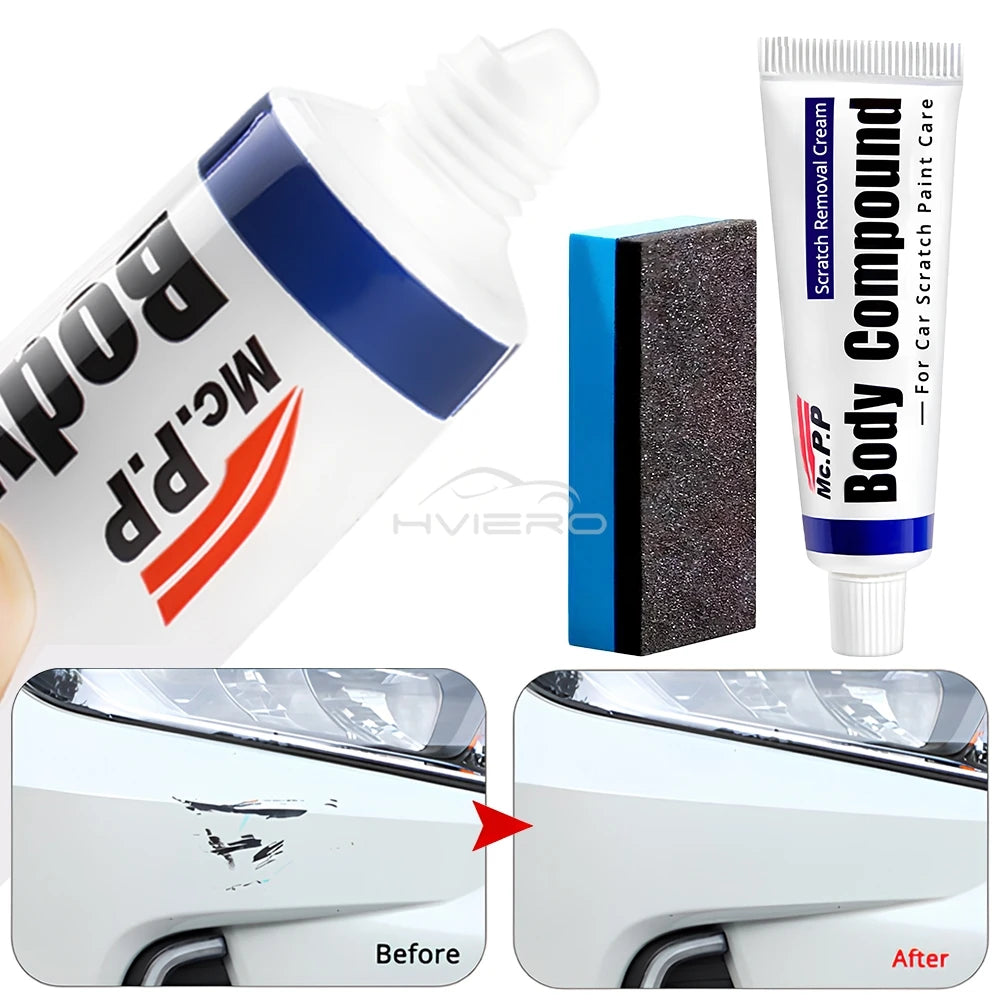 Car Paint Scratch Repair Paste – 15g Polishing Compound with Brush