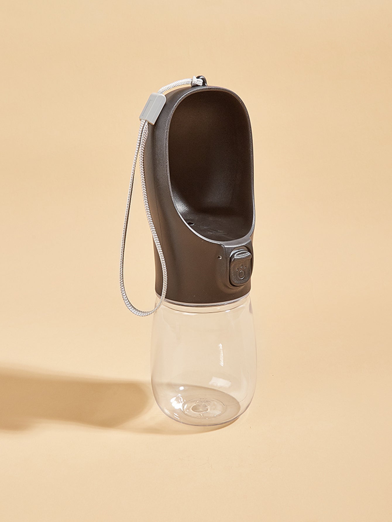 Portable Dog Water Bottle – Eco-Friendly PC Plastic Pet Water Dispenser with Lanyard – 300ml, 350ml, 550ml