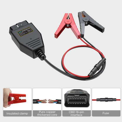 AUTOOL BT30 Car OBD2 ECU Memory Saver – Battery and Data Protection Tool