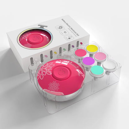 Electric Nail Polisher – Portable Clipper & Trimmer for Babies and Kids