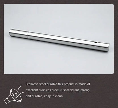15-Pack Stainless Steel BBQ Skewers – 35cm Flat Reusable Grill Sticks for Meat, Vegetables, Camping
