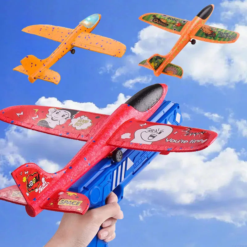 Foam Plane Launcher Toy