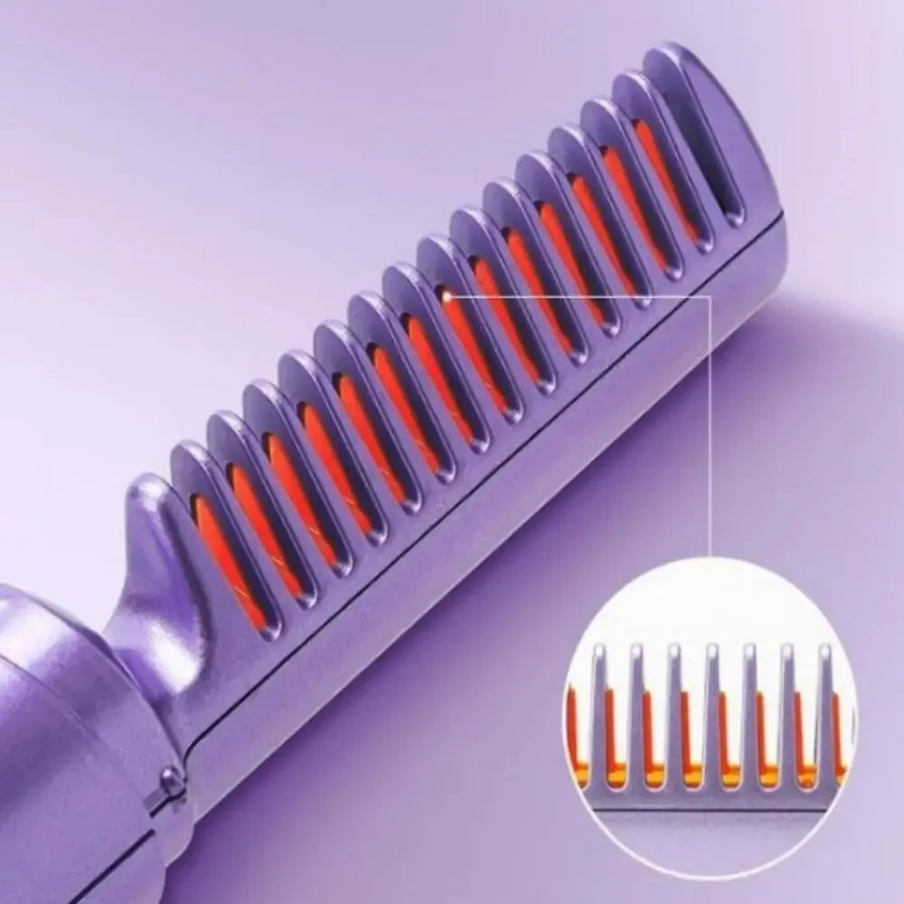 Hair Straightening & Curling Comb