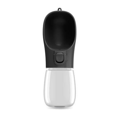 Portable Dog Water Bottle – Eco-Friendly PC Plastic Pet Water Dispenser with Lanyard – 300ml, 350ml, 550ml