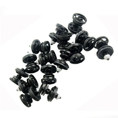 Door Panel Clips Nylon Fastener Push Type – 20 pcs