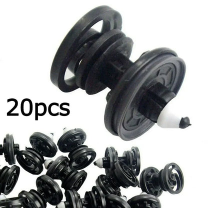 Door Panel Clips Nylon Fastener Push Type – 20 pcs