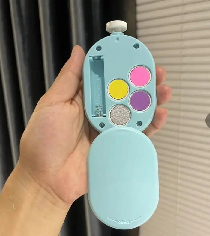 Electric Nail Polisher – Portable Clipper & Trimmer for Babies and Kids