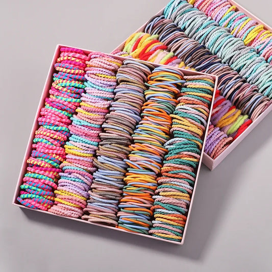 Hair Bands for Girls - Elastic Rubber Bands