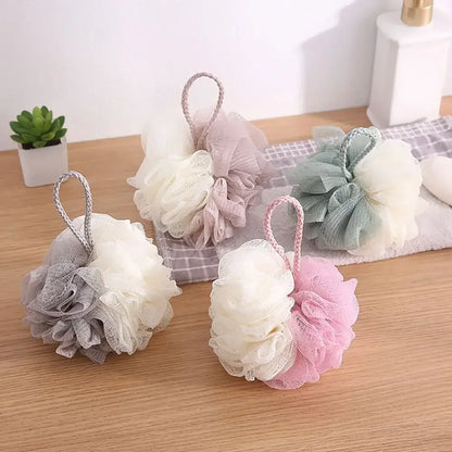 PE Bath Sponge Ball – Soft Bathing Accessory – 12 × 12 cm