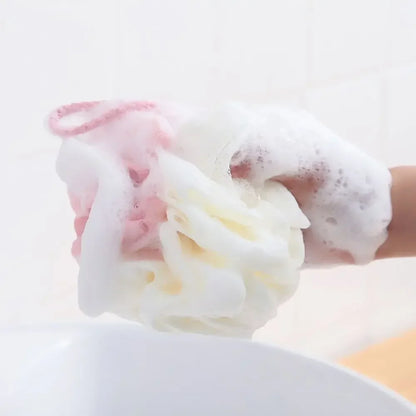 PE Bath Sponge Ball – Soft Bathing Accessory – 12 × 12 cm