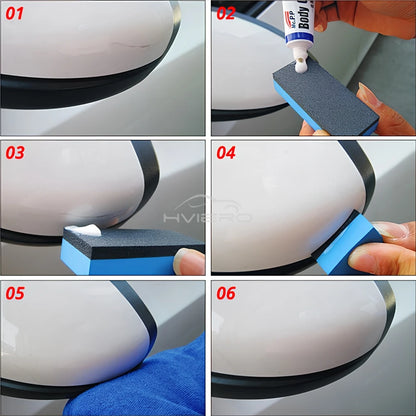 Car Paint Scratch Repair Paste – 15g Polishing Compound with Brush