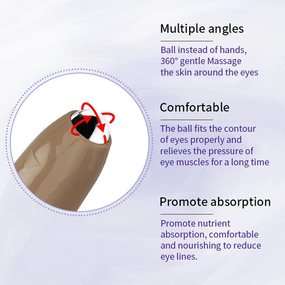 O'CHEAL Anti-Wrinkle Eye Cream with Roller Ball – Hydrating, Quick-Dry, Anti-Aging Serum – 20g