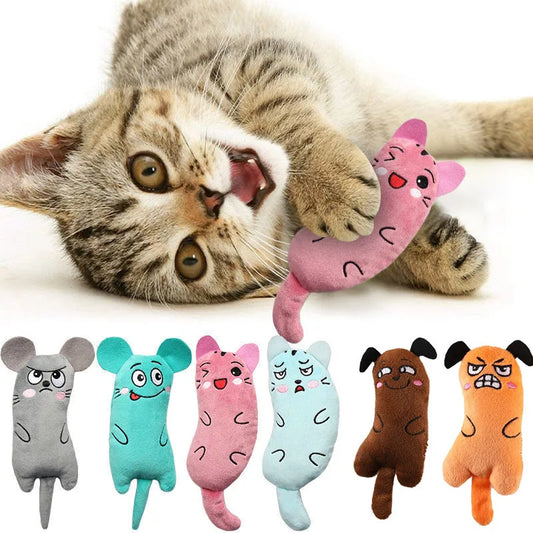 Cute Cat Toys - Interactive Plush Catnip