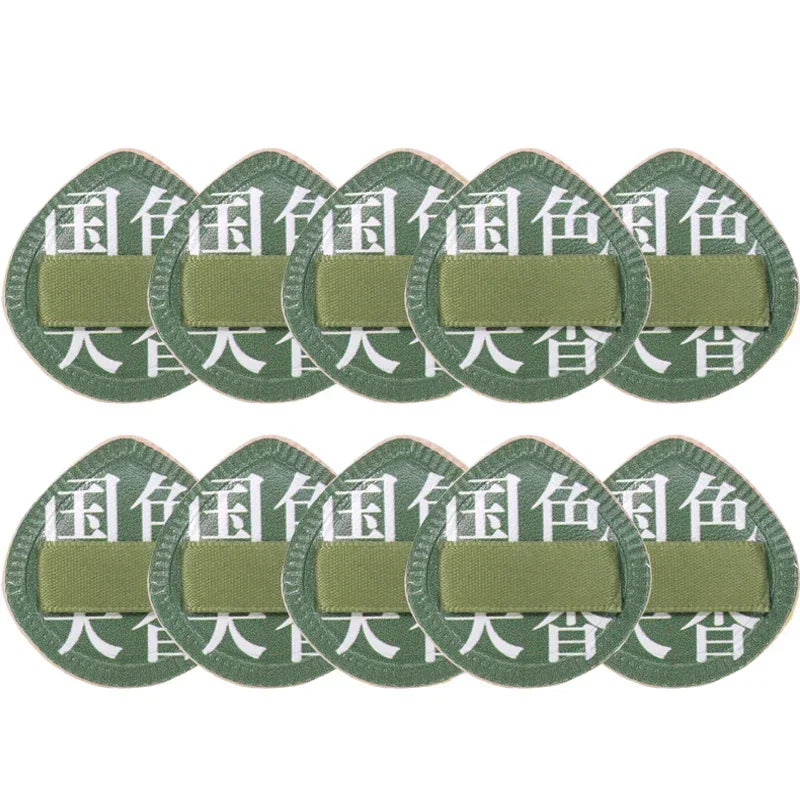 Mini Finger Makeup Sponge Puff – Natural Teardrop Cosmetic Puff – 5 or 10 PCS Set