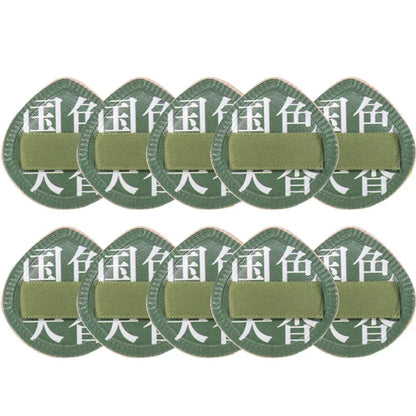 Mini Finger Makeup Sponge Puff – Natural Teardrop Cosmetic Puff – 5 or 10 PCS Set