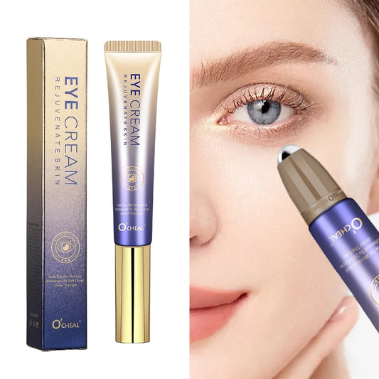 O'CHEAL Anti-Wrinkle Eye Cream with Roller Ball – Hydrating, Quick-Dry, Anti-Aging Serum – 20g