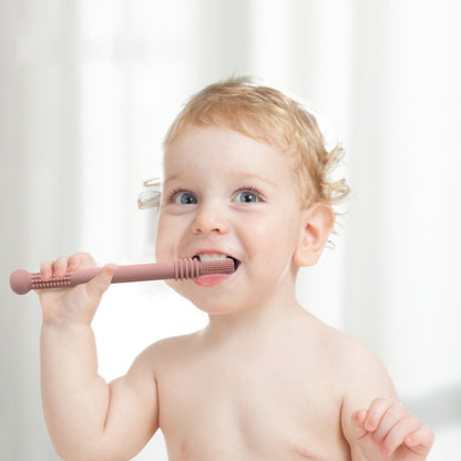 Silicone Baby Teether – Soft, Latex-Free Teething Aid for 0-6 Months
