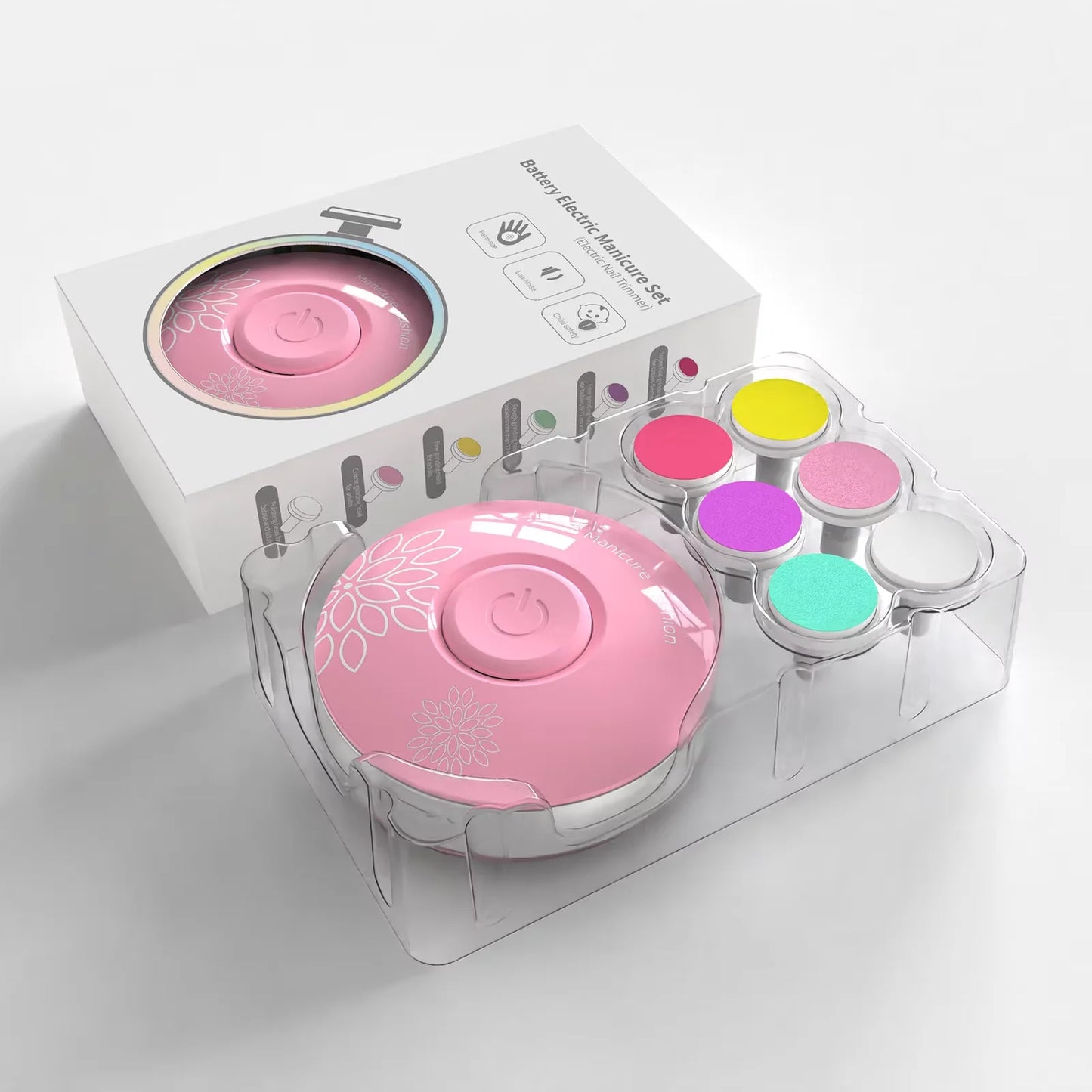 Electric Nail Polisher – Portable Clipper & Trimmer for Babies and Kids