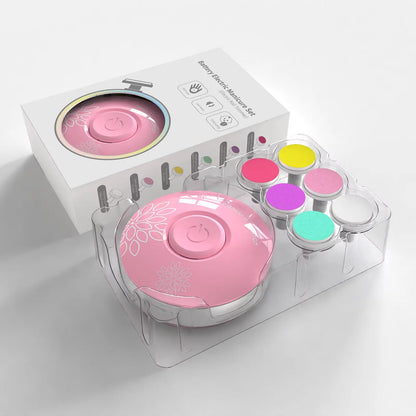 Electric Nail Polisher – Portable Clipper & Trimmer for Babies and Kids